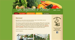 Desktop Screenshot of legumesadaniel.com